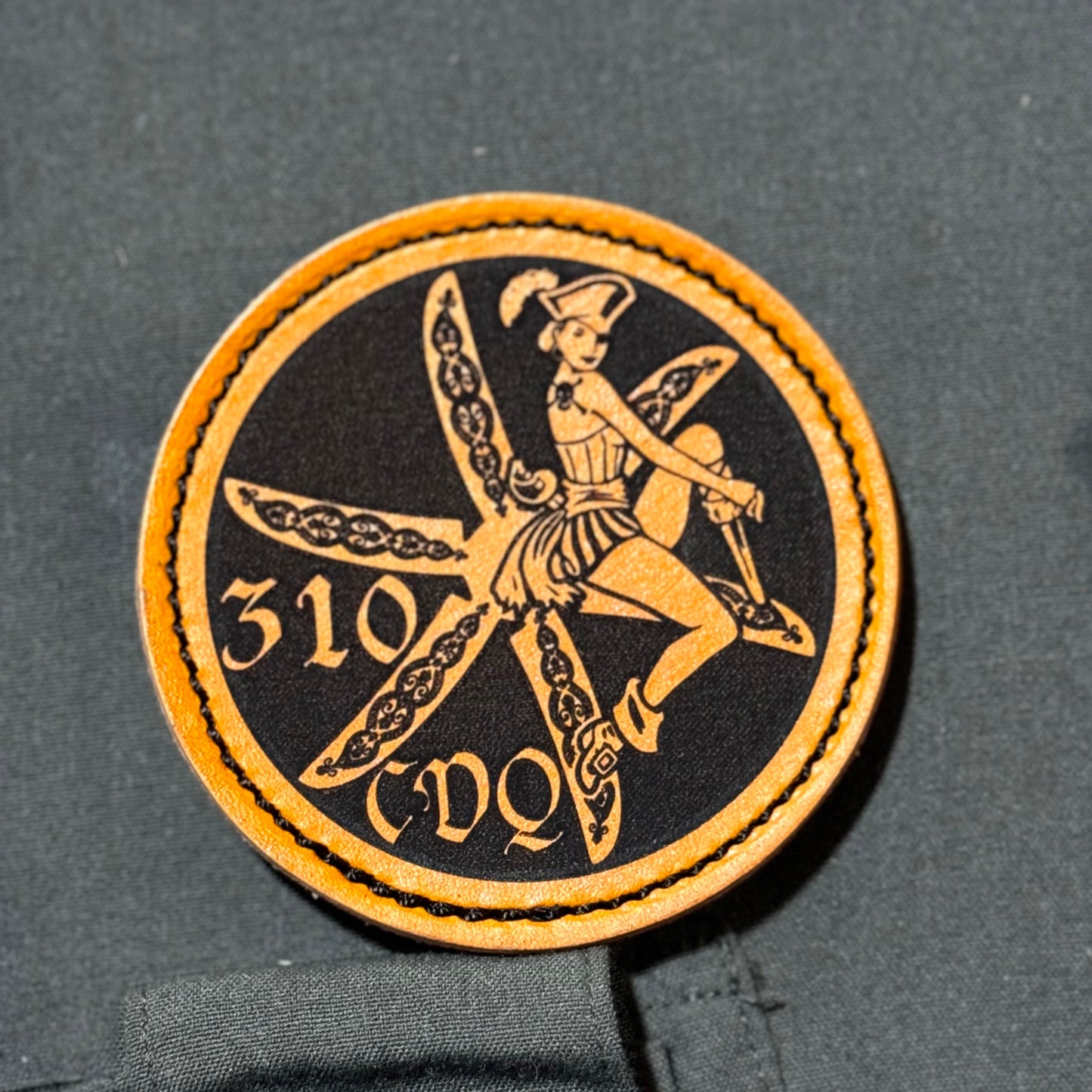 West Coast Herc Pin Up Girl Shoulder Patch