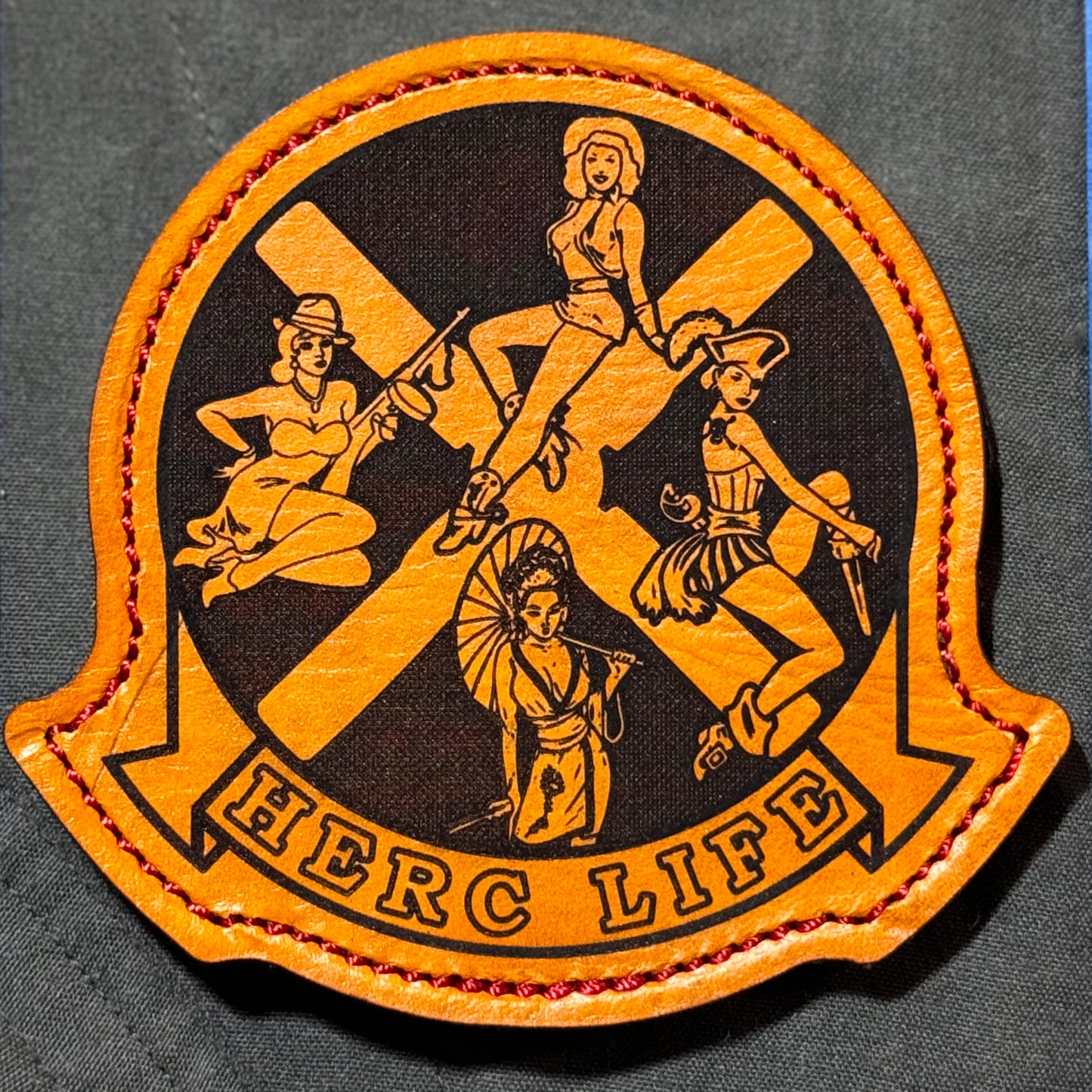 Herc Life Pin Up Legacy Prop Patch