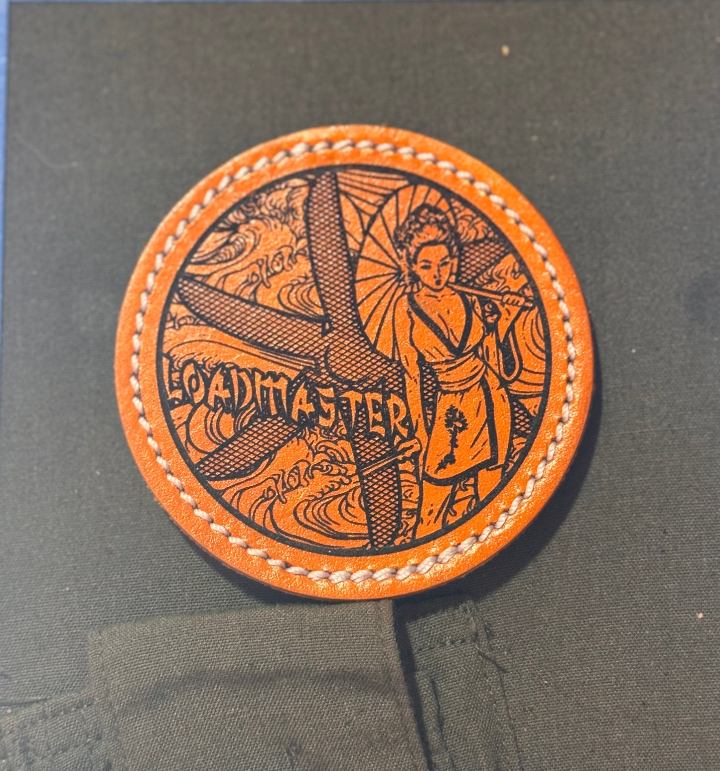 Westpac Herc Pin Up Girl Shoulder Patch