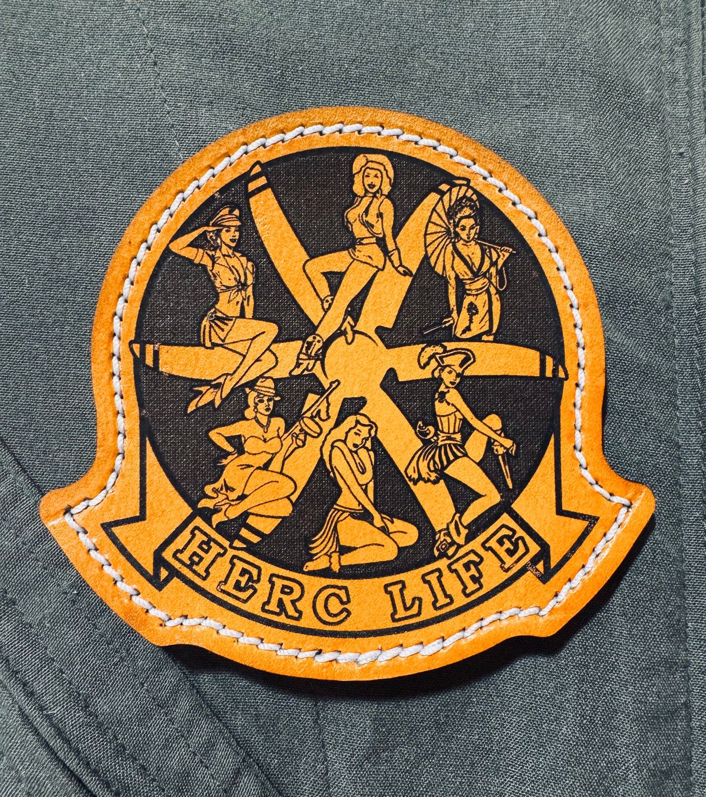 Herc Life Pin Up Prop Patch