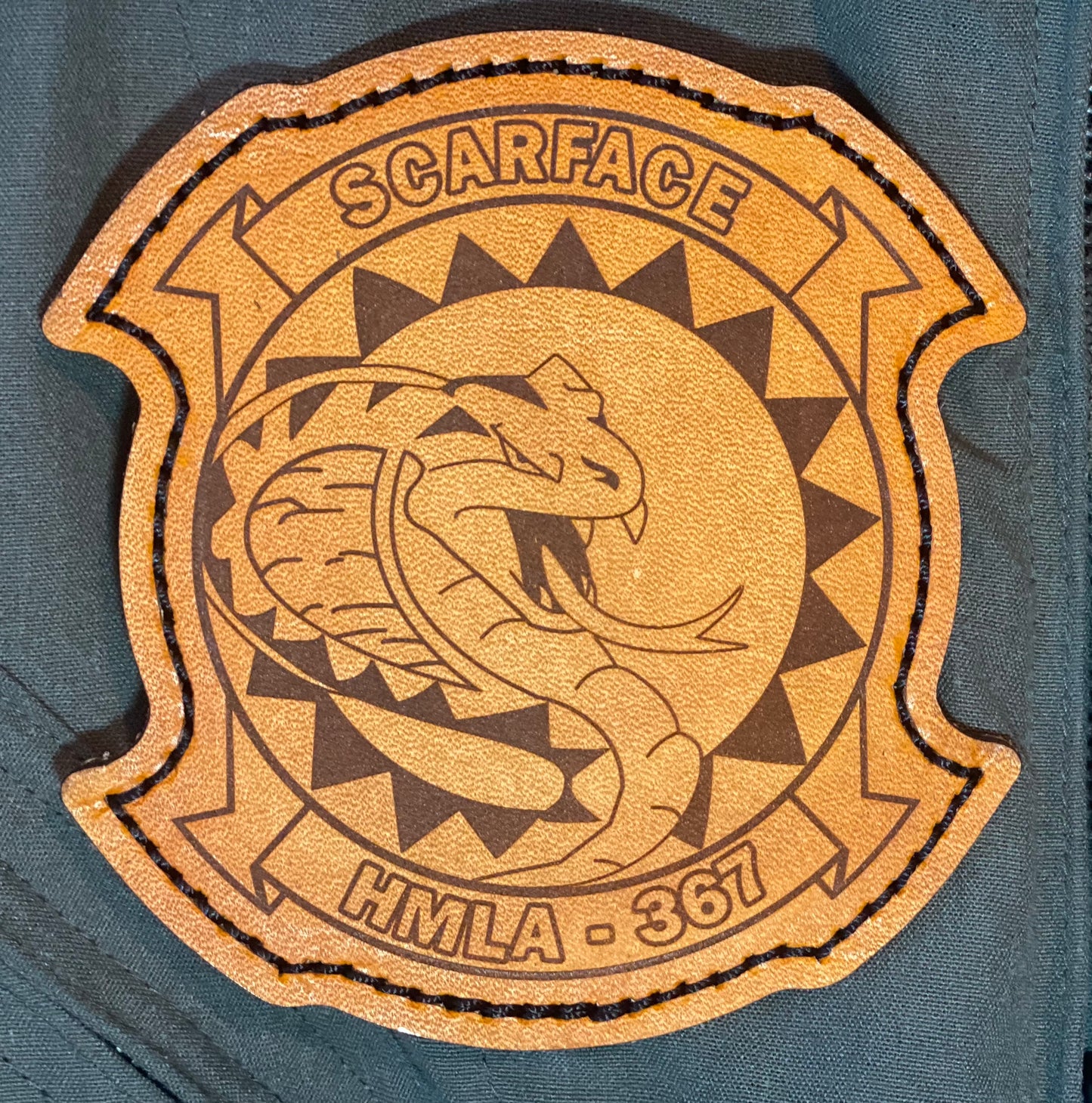 HMLA-367 Scarface Squadron Patch