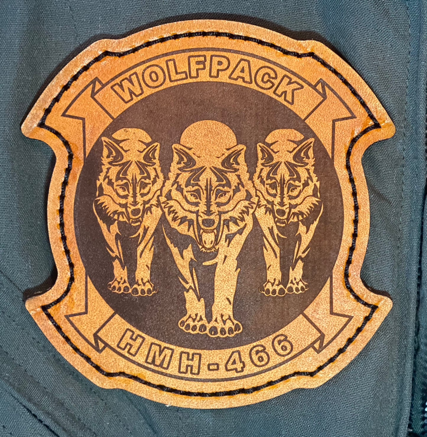HMH-466 Wolfpack Squadron Patch