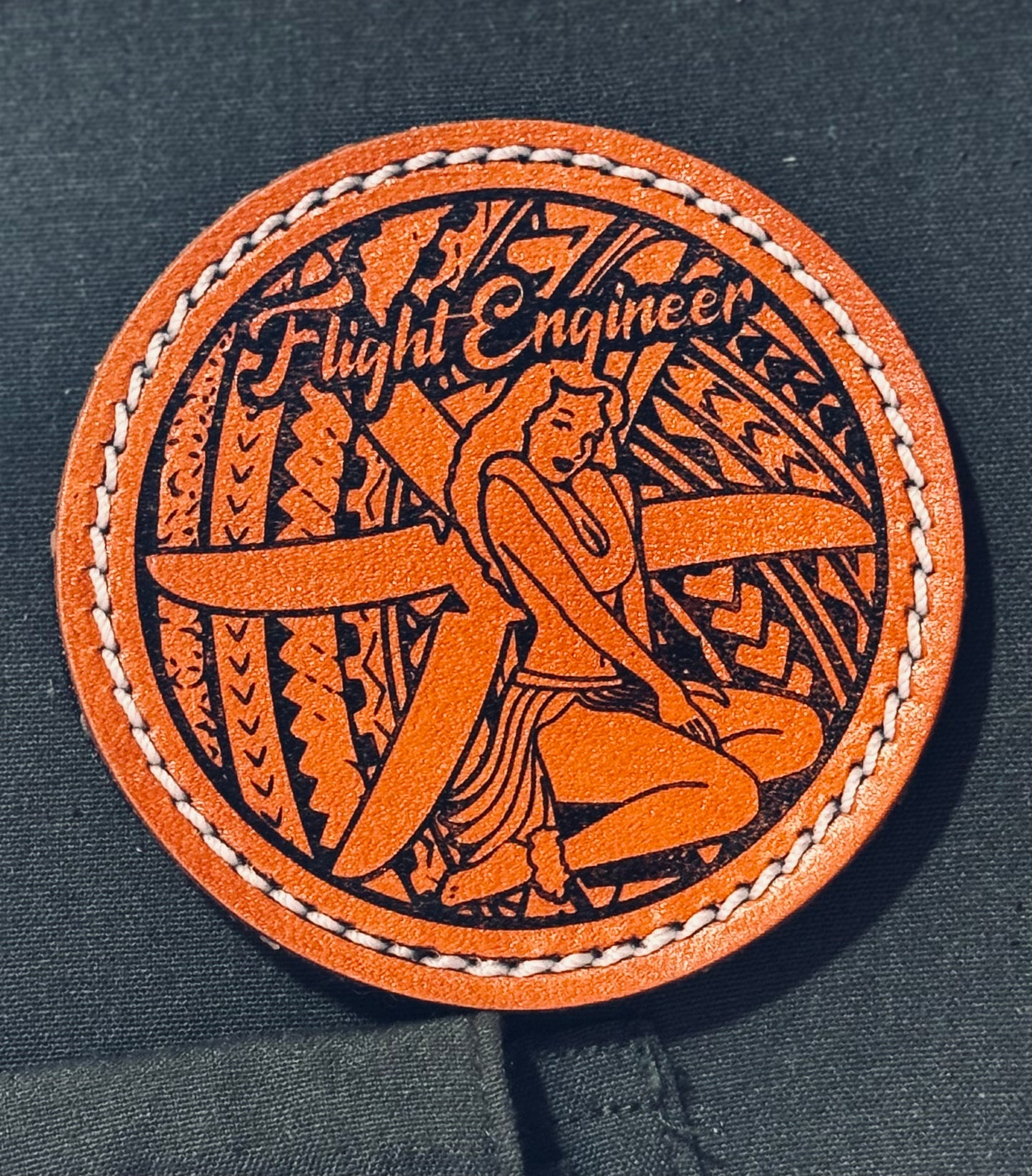 Hula Girl Herc Shoulder Patch