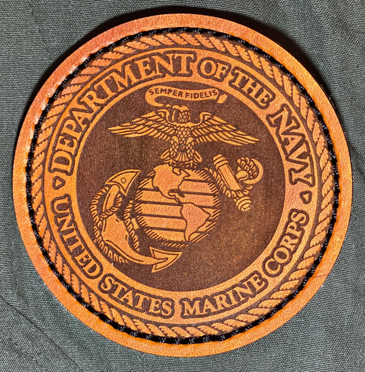 USMC Antiqued